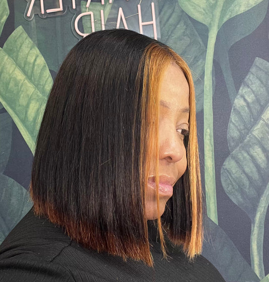 Custom Color Bob Wig